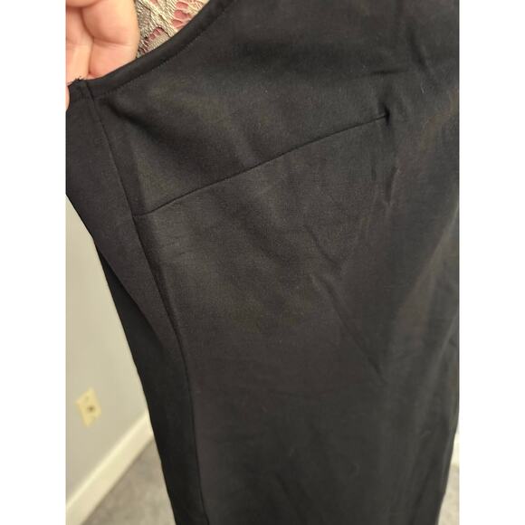 NWT Nordstrom Rack Essential Sleeveless Black Knee Length Sheath Dress Sz 2X - Picture 5 of 6